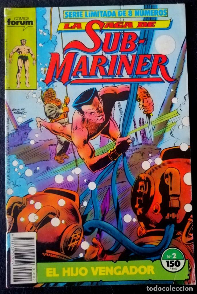 C&oacute;mics: LA SAGA SUB-MARINER N&ordm; 2 - FORUM 1989 - Foto 1