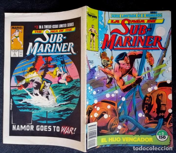 C&oacute;mics: LA SAGA SUB-MARINER N&ordm; 2 - FORUM 1989 - Foto 2