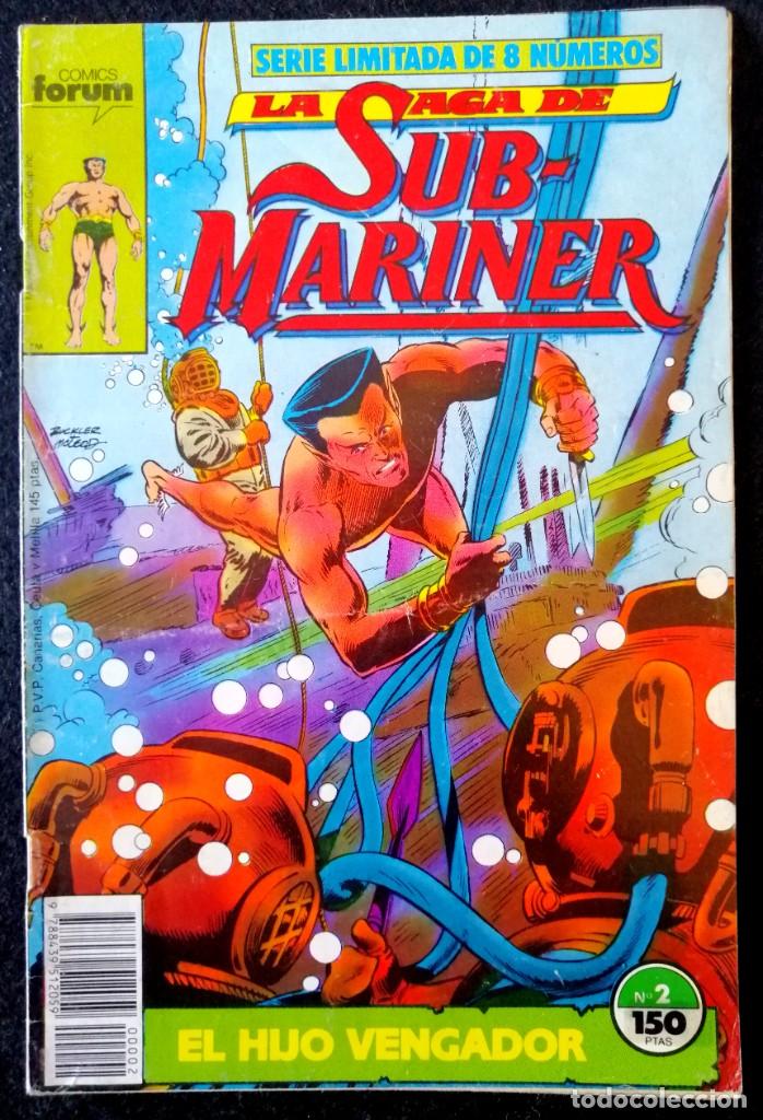 C&oacute;mics: LA SAGA SUB-MARINER N&ordm; 2 - FORUM 1989 - Foto 1