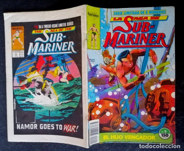 C&oacute;mics: LA SAGA SUB-MARINER N&ordm; 2 - FORUM 1989 - Foto 2