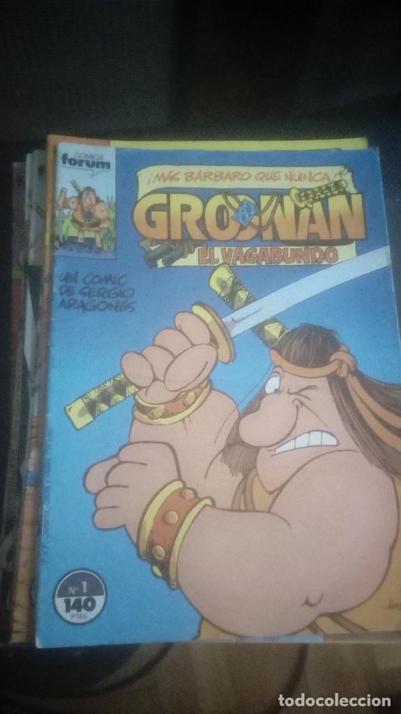 C&oacute;mics: GROONAN EL VAGABUNDO. GROO. COMPLETA. (EXCEPTO N&ordm;9).11 N&Uacute;MEROS - Foto 6
