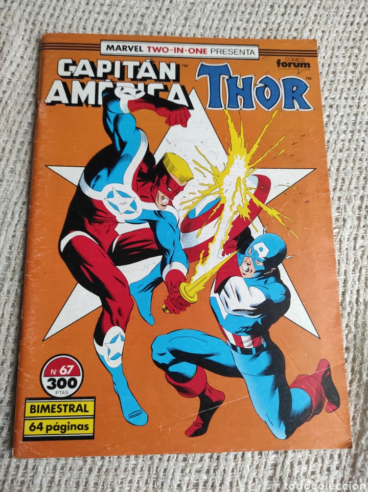 C&oacute;mics: CAPITAN AMERICA & THOR N&ordm; 67 ( 1&ordf; FORUM ) - Foto 1