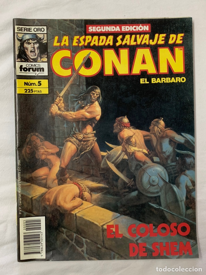 C&oacute;mics: LA ESPADA SALVAJE DE CONAN EL B&Aacute;RBARO NUMS. 4 y 5 - Foto 2