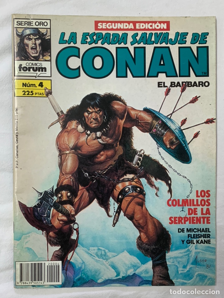 C&oacute;mics: LA ESPADA SALVAJE DE CONAN EL B&Aacute;RBARO NUMS. 4 y 5 - Foto 3