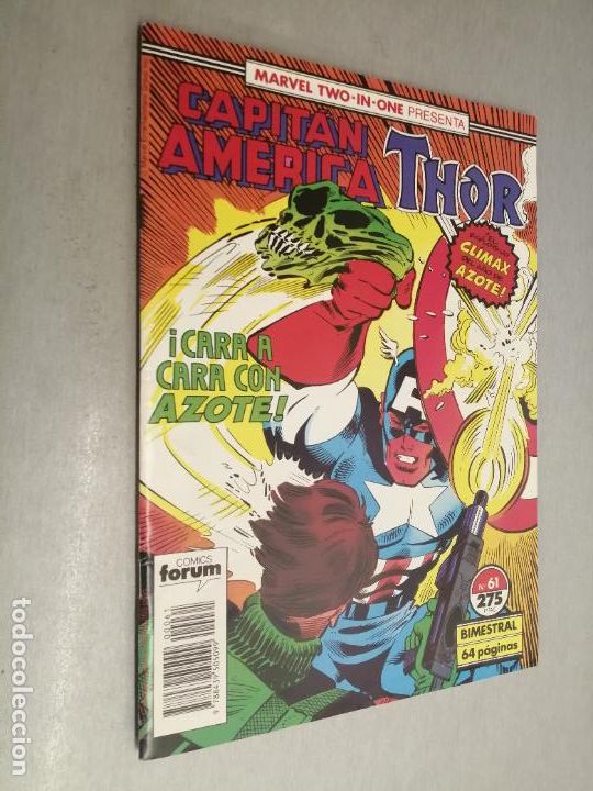 C&oacute;mics: CAPIT&Aacute;N AM&Eacute;RICA - THOR VOL. 1 N&ordm; 61 / MARVEL FORUM - Foto 1