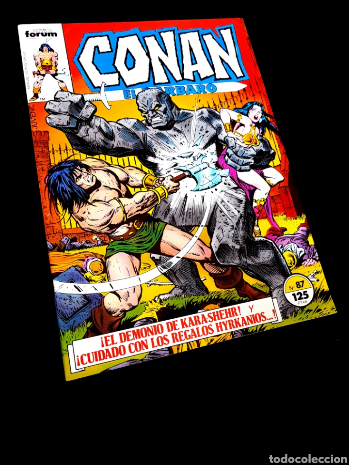 C&oacute;mics: EXCELENTE ESTADO CONAN EL BARBARO 87 FORUM - Foto 1