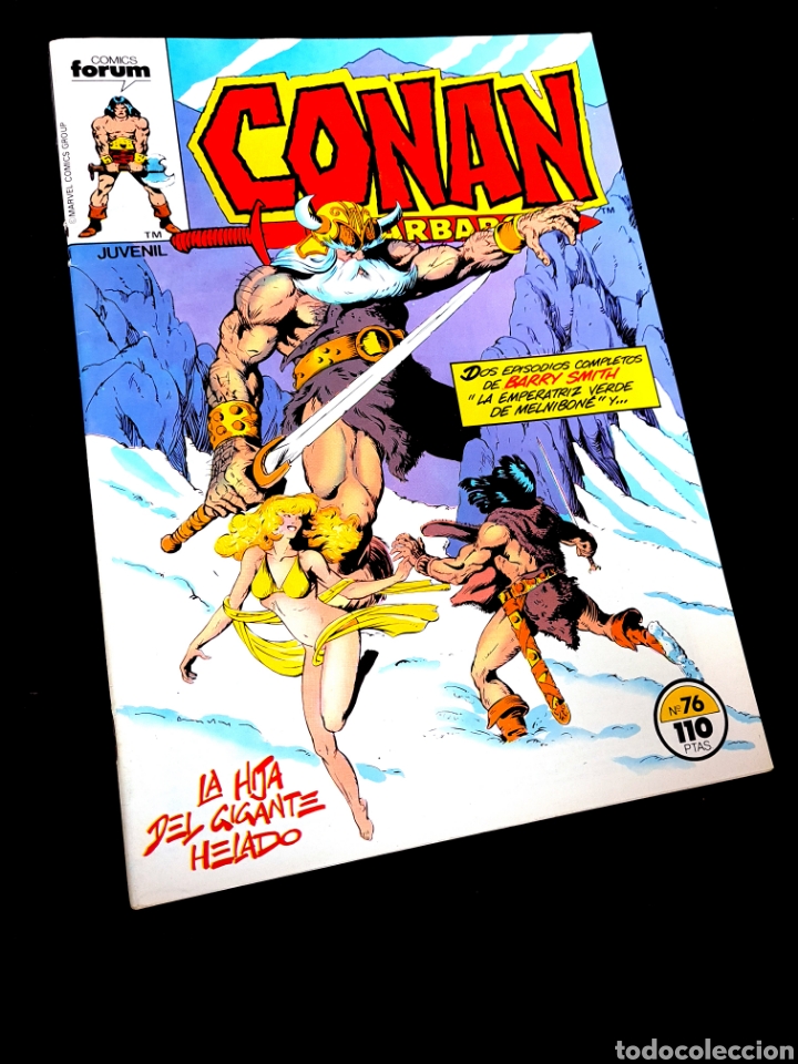 C&oacute;mics: CASI EXCELENTE ESTADO CONAN EL BARBARO 76 FORUM - Foto 1