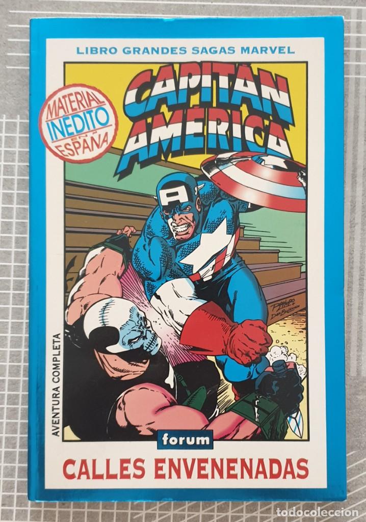 GRANDES SAGAS Nº 3. CAPITAN AMERICA. CALLES ENVENENADAS. COMICS FORUM 1994 (Tebeos y Comics - Forum - Capitán América)