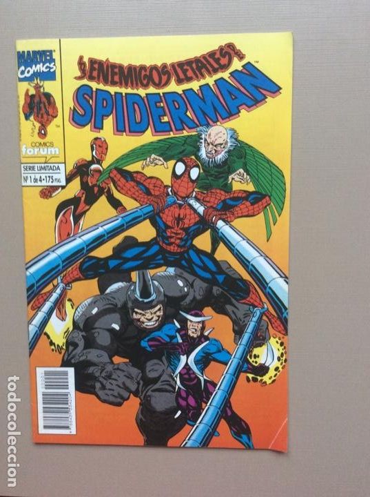 C&oacute;mics: SPIDER-MAN ENEMIGOS LETALES n 1 - Foto 1