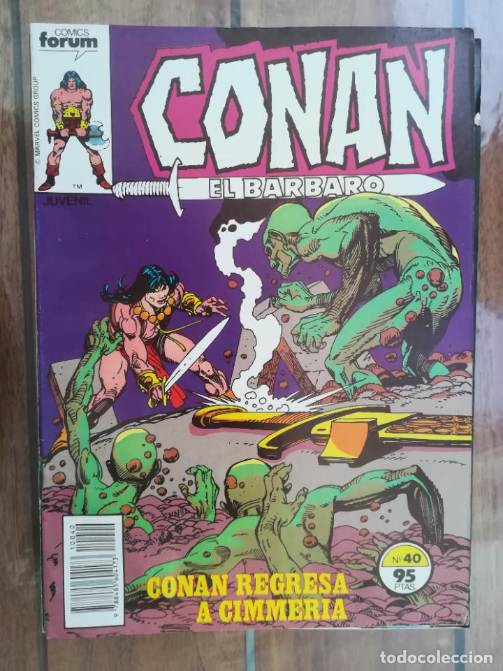 C&oacute;mics: CONAN EL B&Aacute;RBARO. N&ordm; 40. FORUM - Foto 1