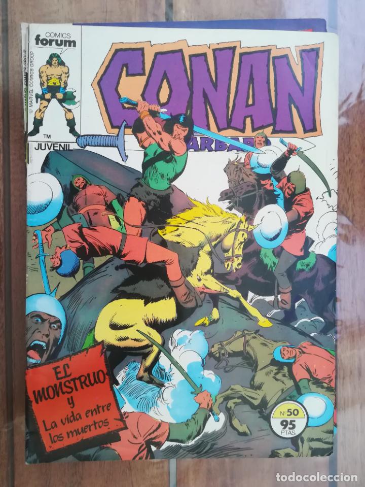 C&oacute;mics: CONAN EL B&Aacute;RBARO. N&ordm; 50. FORUM - Foto 1