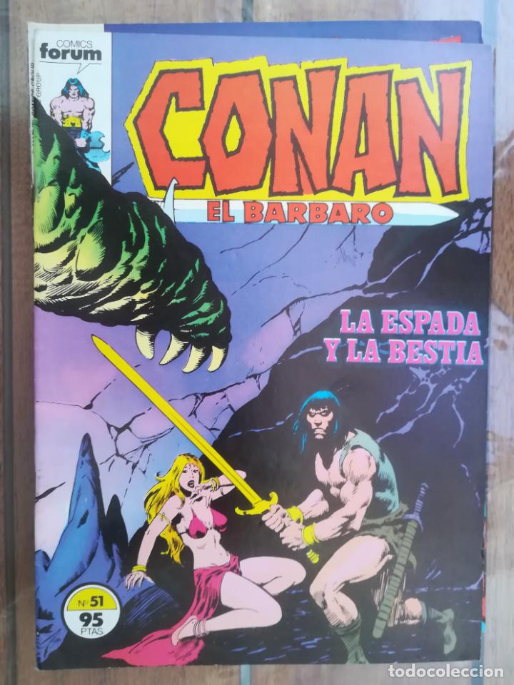 C&oacute;mics: CONAN EL B&Aacute;RBARO. N&ordm; 51. FORUM - Foto 1