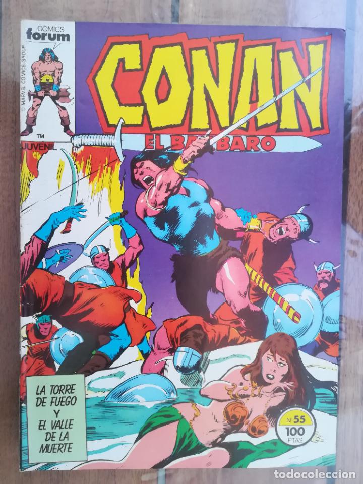 C&oacute;mics: CONAN EL B&Aacute;RBARO. N&ordm; 55. FORUM - Foto 1