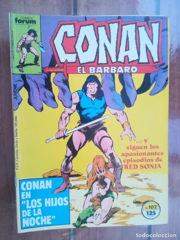 C&oacute;mics: CONAN EL B&Aacute;RBARO. N&ordm; 102. FORUM - Foto 1