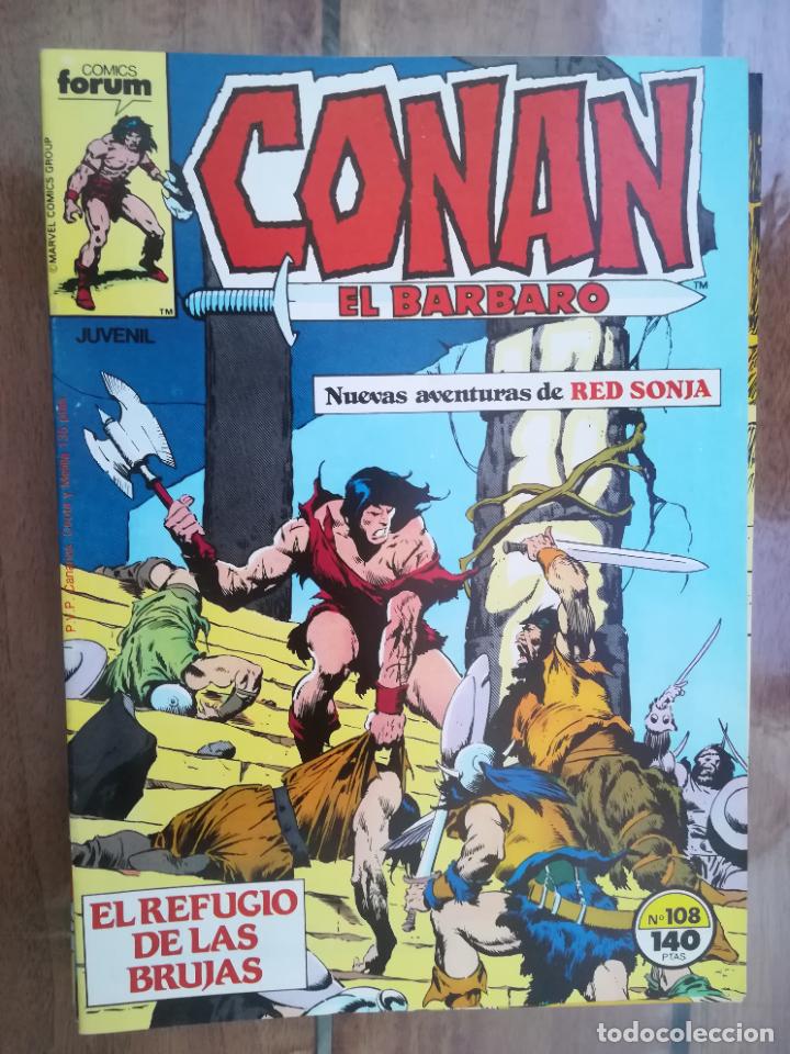C&oacute;mics: CONAN EL B&Aacute;RBARO. N&ordm; 108. FORUM - Foto 1
