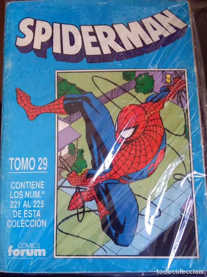 C&oacute;mics: SPIDERMAN TOMO 29 - PRIMERA EDICION FORUM 221 AL 225 - Foto 1