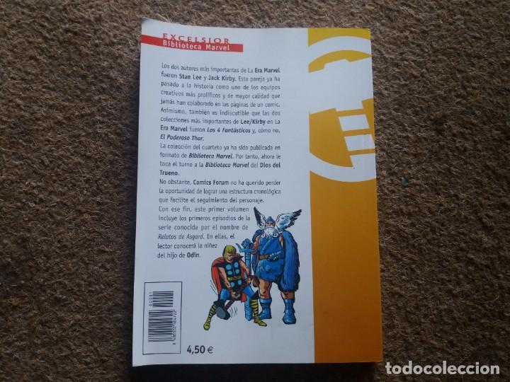 C&oacute;mics: El poderoso Thor. Stan Lee y Jack Kirby. Volumen 1. Excelsior. Biblioteca Marvel. - Foto 4