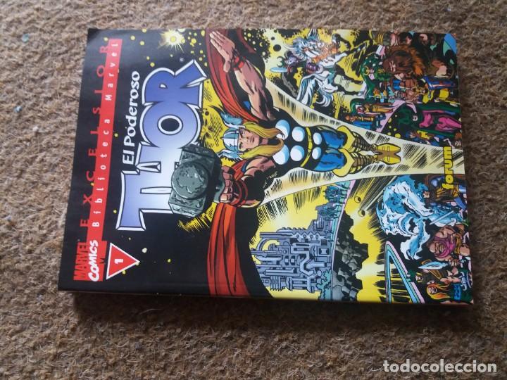 C&oacute;mics: El poderoso Thor. Stan Lee y Jack Kirby. Volumen 1. Excelsior. Biblioteca Marvel. - Foto 5