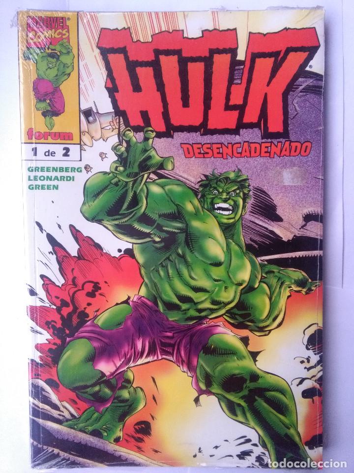 C&oacute;mics: HULK DESENCADENADO COMPLETA 2 TOMOS FORUM - Foto 1