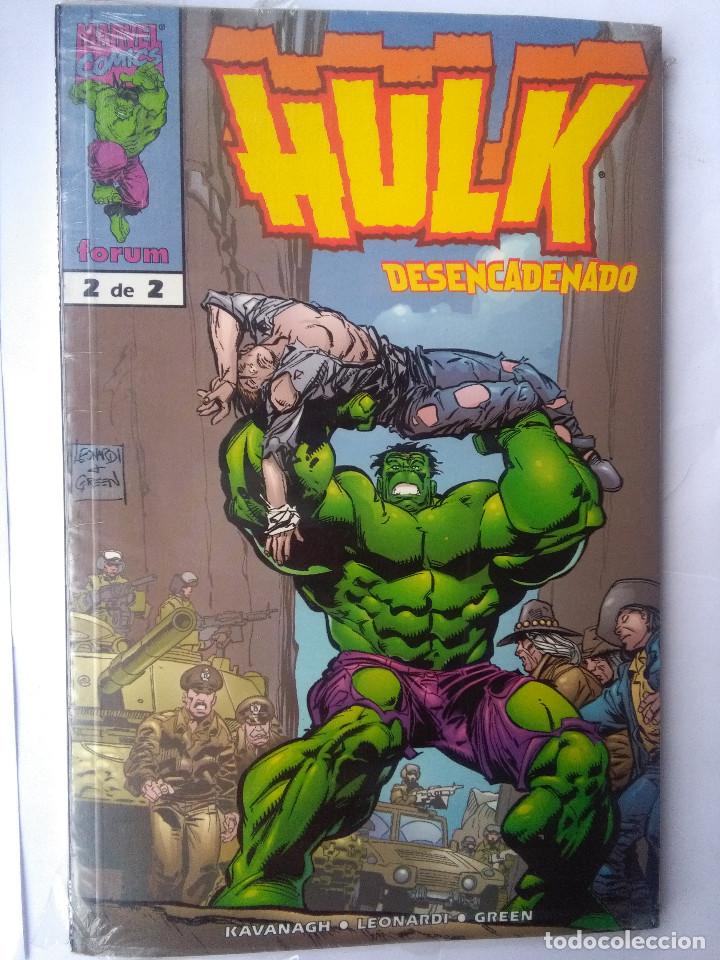 C&oacute;mics: HULK DESENCADENADO COMPLETA 2 TOMOS FORUM - Foto 2
