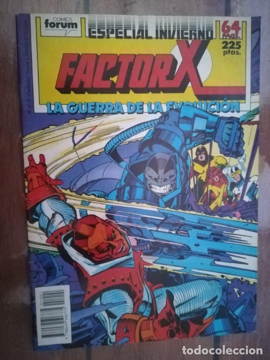 C&oacute;mics: FACTOR X. ESPECIAL INVIERNO 1988. VOL 1. FORUM - Foto 1