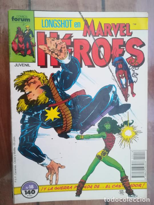 C&oacute;mics: MARVEL H&Eacute;ROES. N&ordm; 18. FORUM - Foto 1