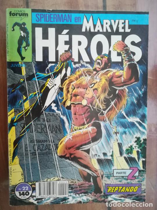 C&oacute;mics: MARVEL H&Eacute;ROES. N&ordm; 22. FORUM - Foto 1