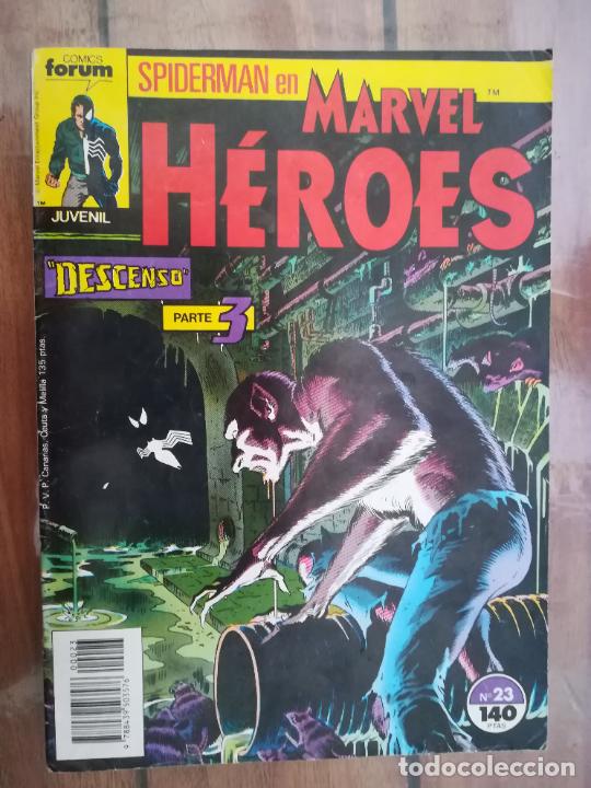 C&oacute;mics: MARVEL H&Eacute;ROES. N&ordm; 23. FORUM - Foto 1
