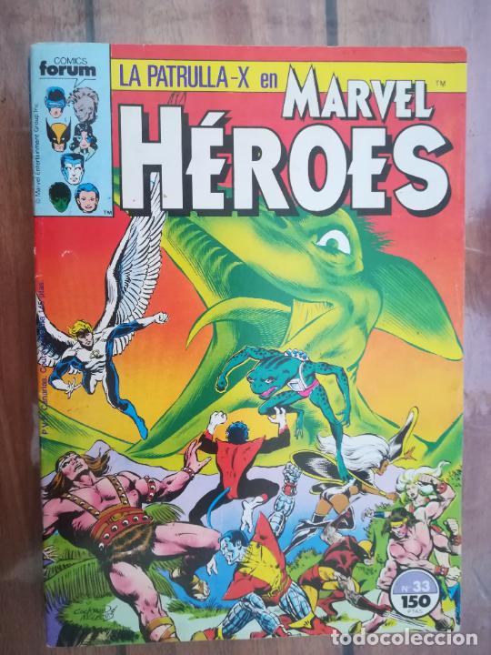 C&oacute;mics: MARVEL H&Eacute;ROES. N&ordm; 33. FORUM - Foto 1