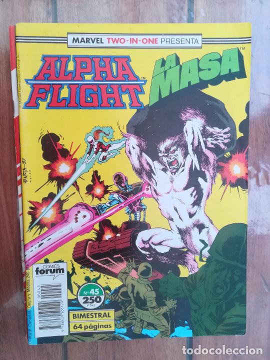 C&oacute;mics: ALPHA FLIGHT/LA MASA. N&ordm; 45. FORUM - Foto 1