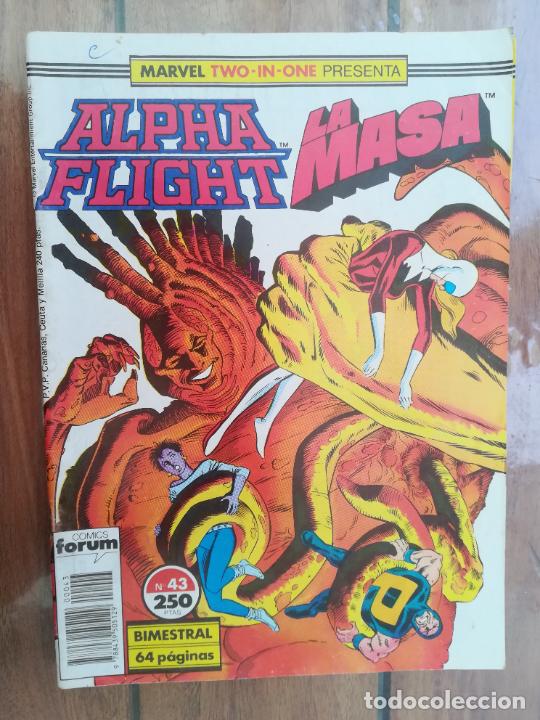 C&oacute;mics: ALPHA FLIGHT/LA MASA. N&ordm; 43. FORUM - Foto 1