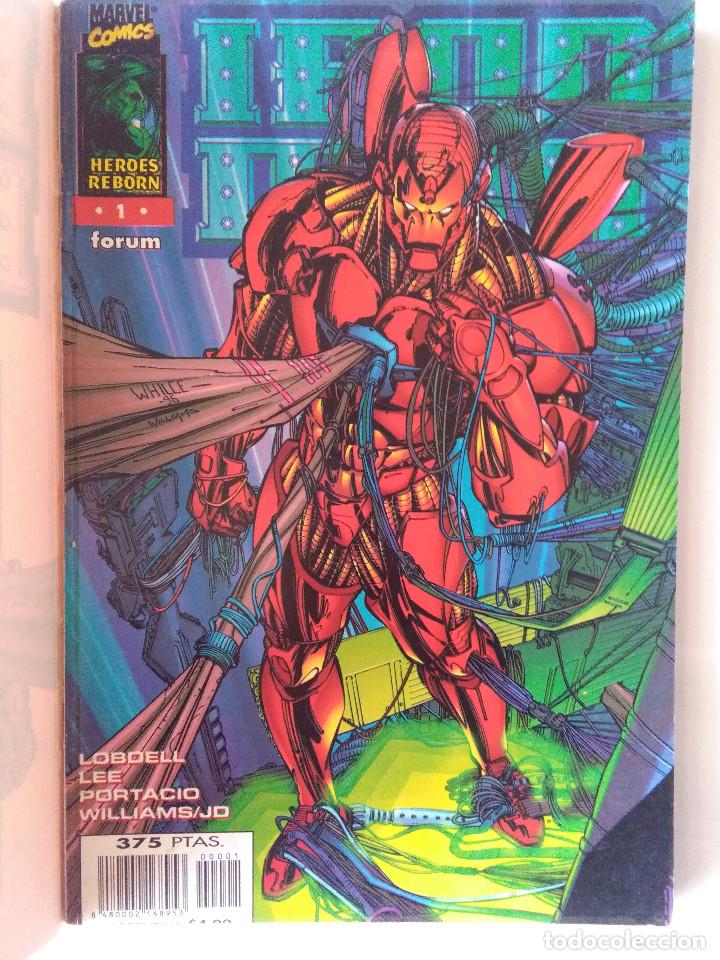C&oacute;mics: IRON MAN HEROES REBORN -OBRA COMPLETA - Foto 2