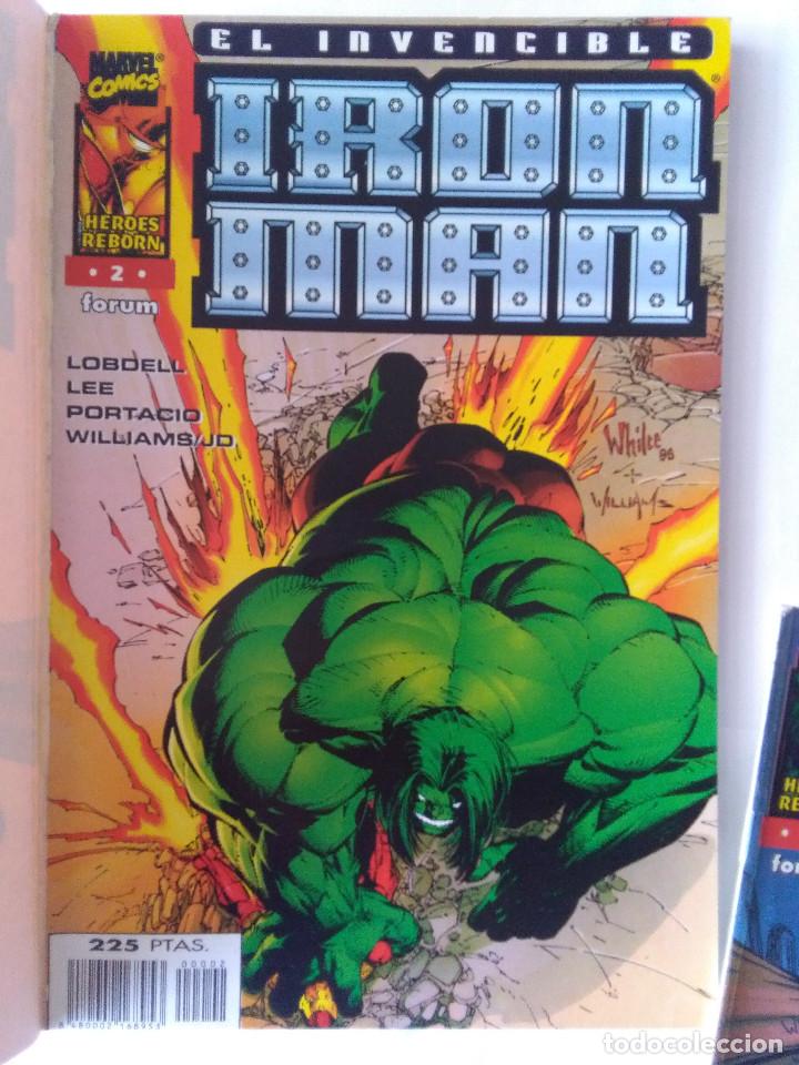 C&oacute;mics: IRON MAN HEROES REBORN -OBRA COMPLETA - Foto 3