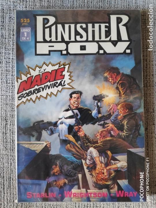 C&oacute;mics: PUNISHER P.O.V. SERIE COMPLETA 4 PRESTIGIOS COMICS FORUM - Foto 1