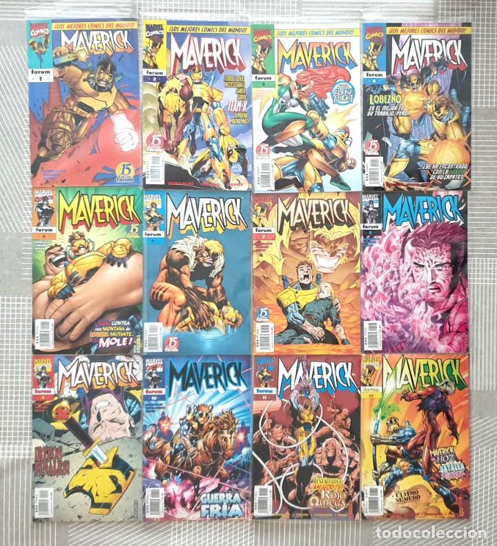 C&oacute;mics: MAVERICK. Colecci&oacute;n completa de 12 comics. Comics Forum 1998 - Foto 1