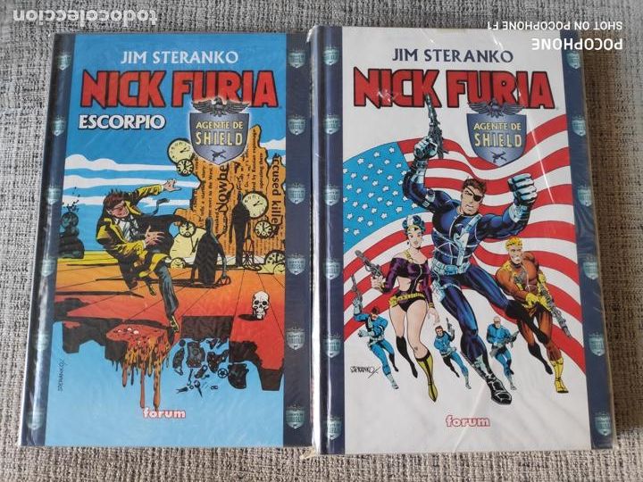 C&oacute;mics: NICK FURIA DE STERANKO 2 TOMOS COMICS FORUM - Foto 1