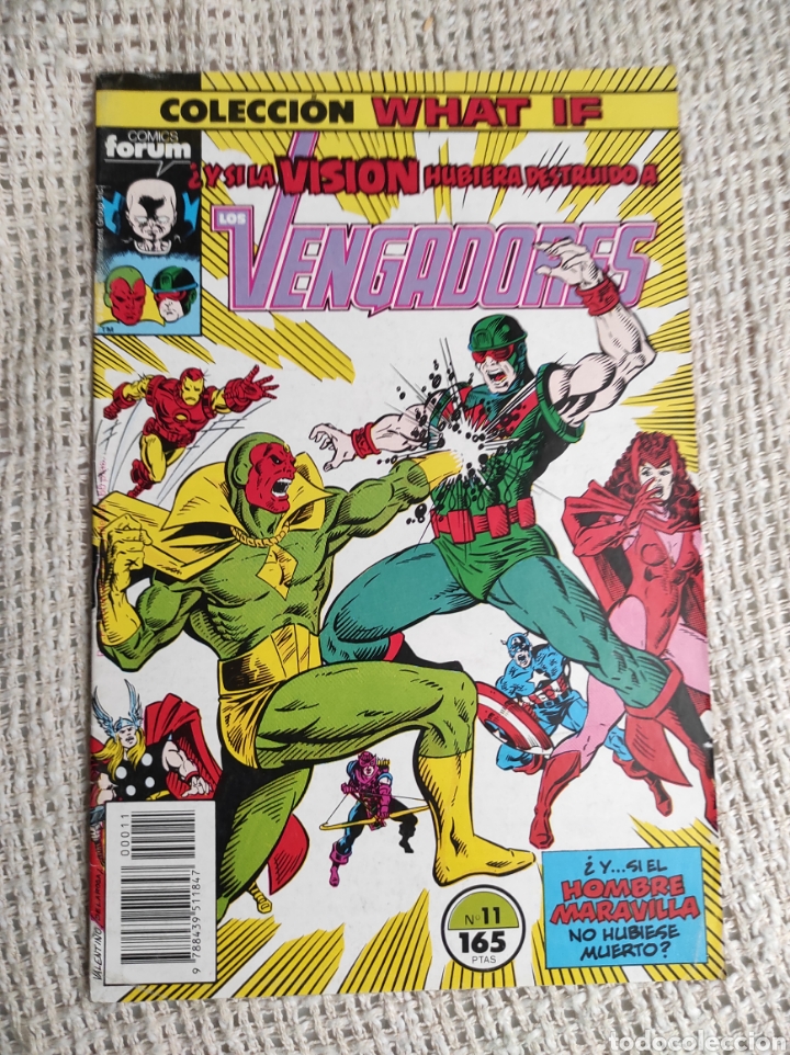 Comics: WHAT IF VOL I - FORUM - N&ordm; 11 &iquest; Y SI LA VISION HUBIERA DESTRUIDO A LOS VENGADORES ? LLEVA POSTER
