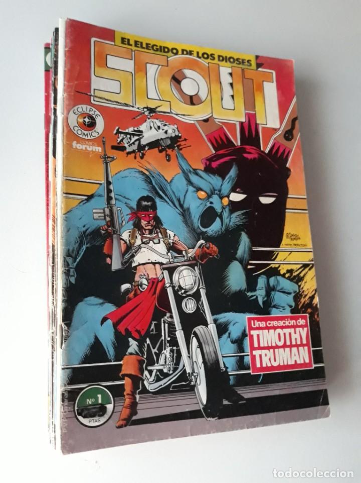 C&oacute;mics: SCOUT (EL ELEGIDO DE LOS DIOSES) - LOTE DEL N&ordm; 1 AL 11 - FORUM - Foto 1