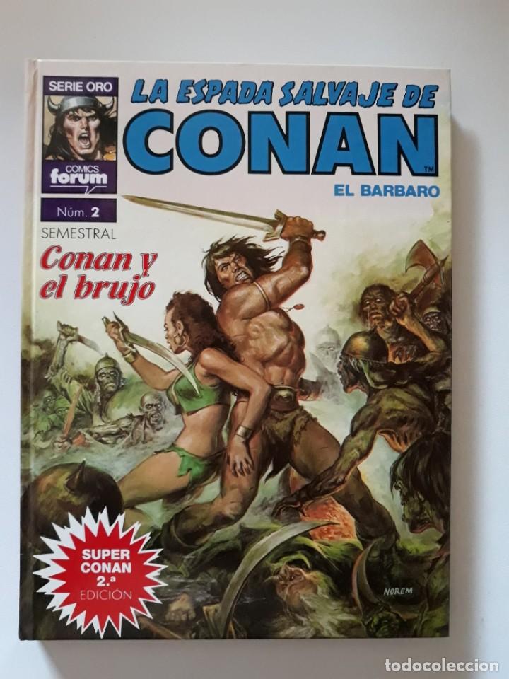 C&oacute;mics: SUPER CONAN TOMO N&ordm; 2 - LA ESPADA SALVAJE DE CONAN - 2&ordf; EDICION - Foto 1