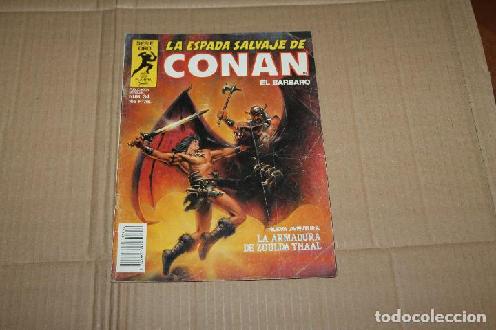 C&oacute;mics: LA ESPADA SALVAJE DE CONAN N&ordm; 34, EDITORIAL FORUM - Foto 1