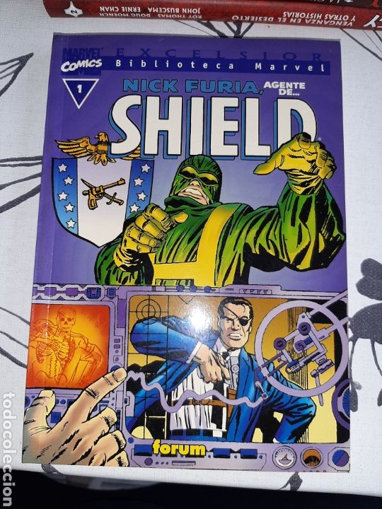 C&oacute;mics: Nick Furia agente de Shell n&uacute;mero 1 Biblioteca Marvel - Foto 1