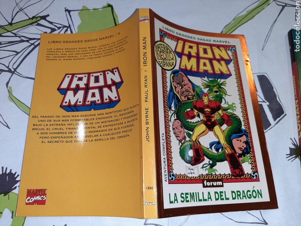 C&oacute;mics: Iron Man La semilla del drag&oacute;n grandes sagas marvel - Foto 2