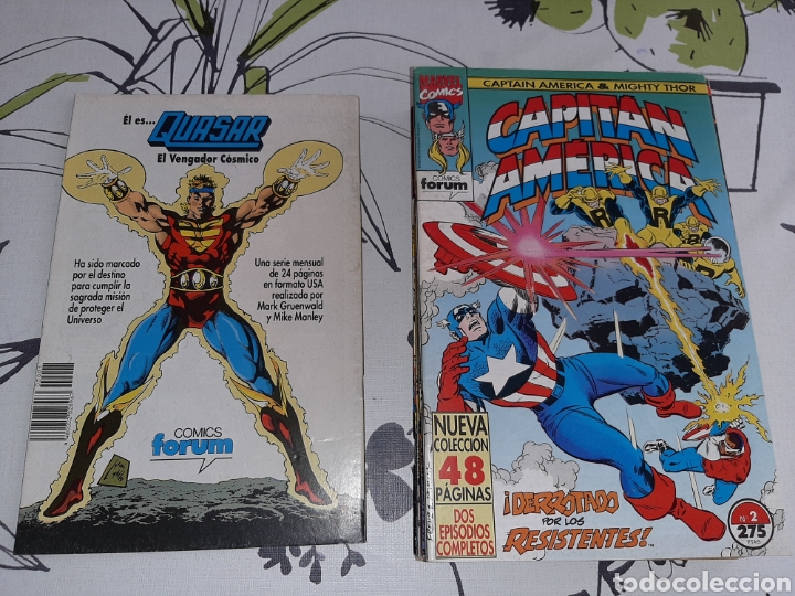 C&oacute;mics: Capit&aacute;n Am&eacute;rica y Mighty Thor Completa 13 comics - Foto 2