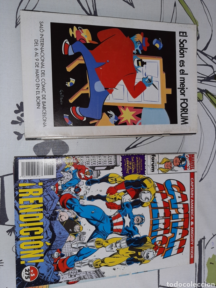 C&oacute;mics: Capit&aacute;n Am&eacute;rica y Mighty Thor Completa 13 comics - Foto 5