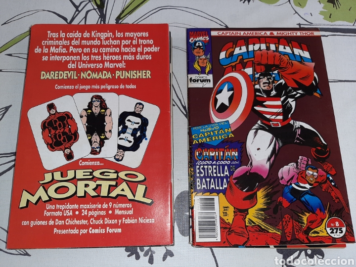 C&oacute;mics: Capit&aacute;n Am&eacute;rica y Mighty Thor Completa 13 comics - Foto 8