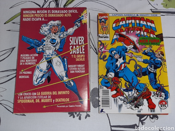 C&oacute;mics: Capit&aacute;n Am&eacute;rica y Mighty Thor Completa 13 comics - Foto 10