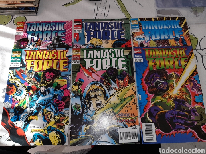 C&oacute;mics: Fantastic Force completa 6 vol&uacute;menes buen estado - Foto 1