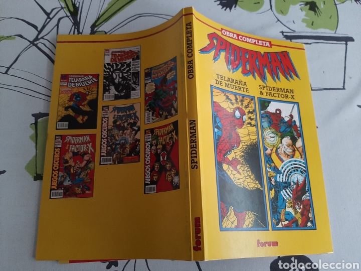 C&oacute;mics: Spiderman Telara&ntilde;a de muerte y Spiderman & Factor X en un retapado - Foto 2
