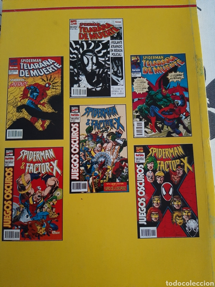 C&oacute;mics: Spiderman Telara&ntilde;a de muerte y Spiderman & Factor X en un retapado - Foto 3