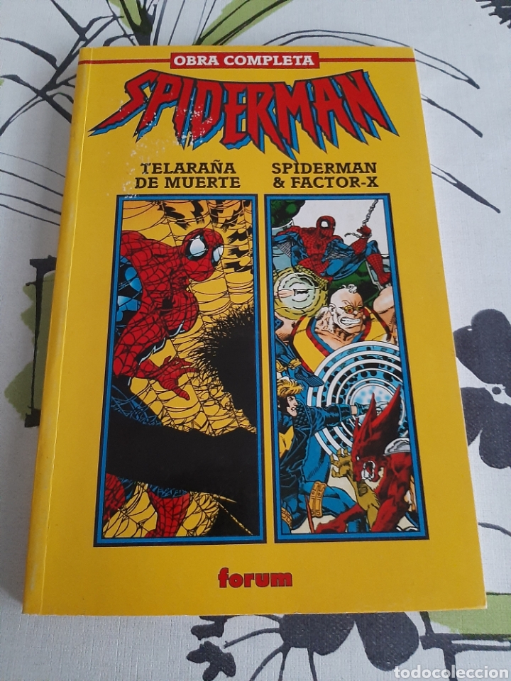 C&oacute;mics: Spiderman Telara&ntilde;a de muerte y Spiderman & Factor X en un retapado - Foto 1